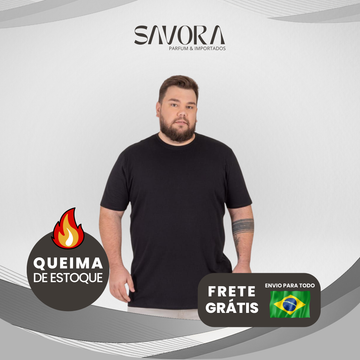 🖤🤍 Promoção 8 Camisetas 4Pretas + 4brancas Plus Size Masculina (G1 ao G4)